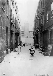 Slums von London, 1899